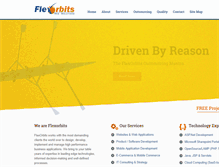 Tablet Screenshot of flexorbits.com